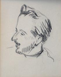 Художникът Ал. Поплилов, 1948